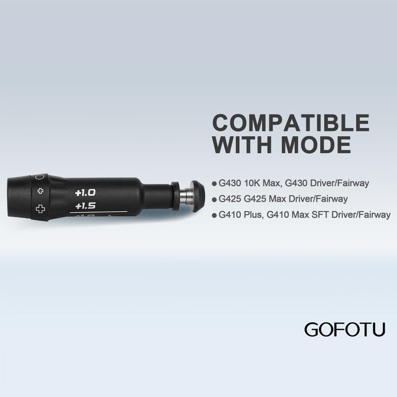 Gofotu 0.335 Golf Adapter Sleeve RH Compatible with Ping G430 10Max, G430,G425,G410,G410 Plus MAX, SFT .335 Driver/Fairway - Image 3